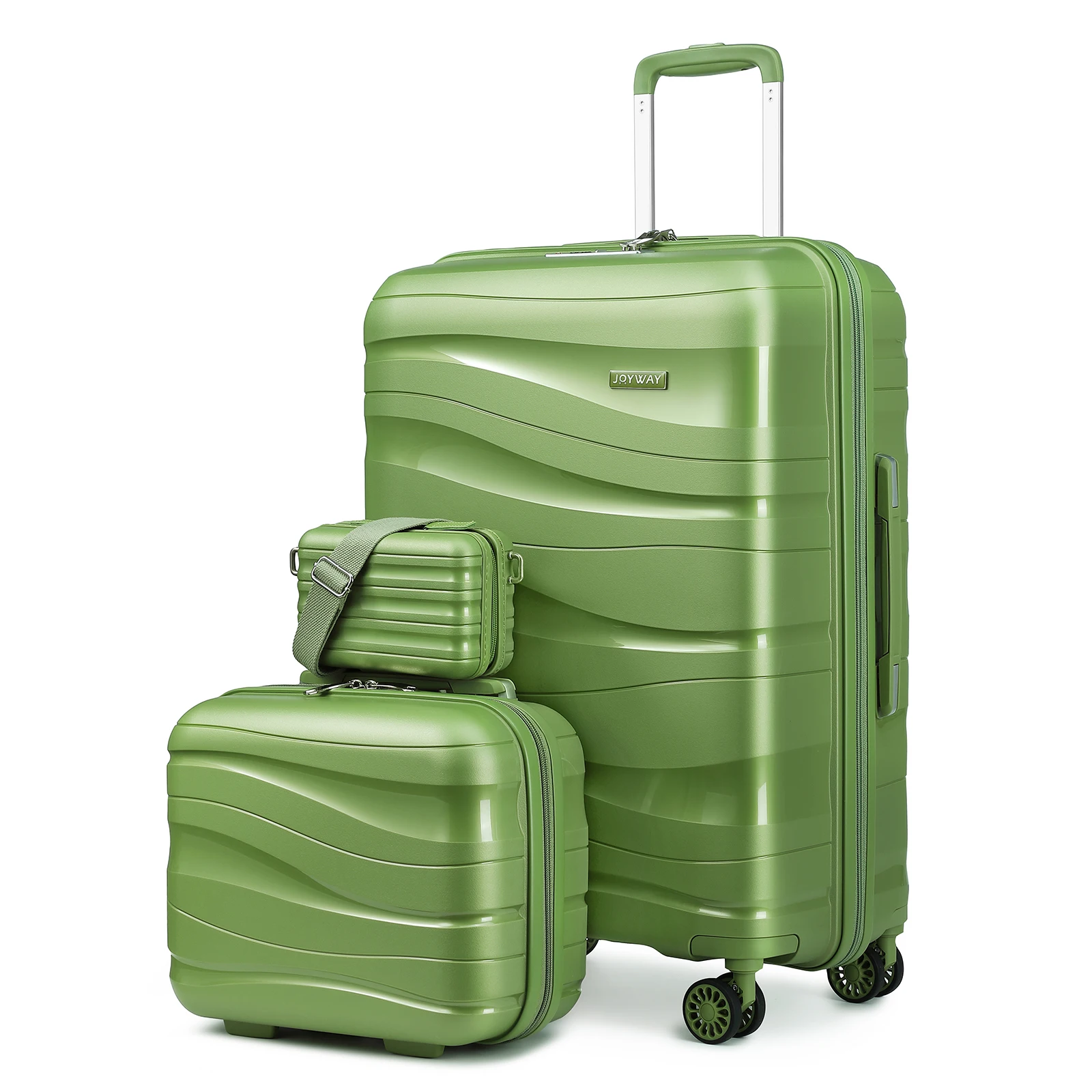 20 inch Carry-on Luggage Set, Expandable Durable Travel Suitcase with TSA Lock, Spinner Wheels