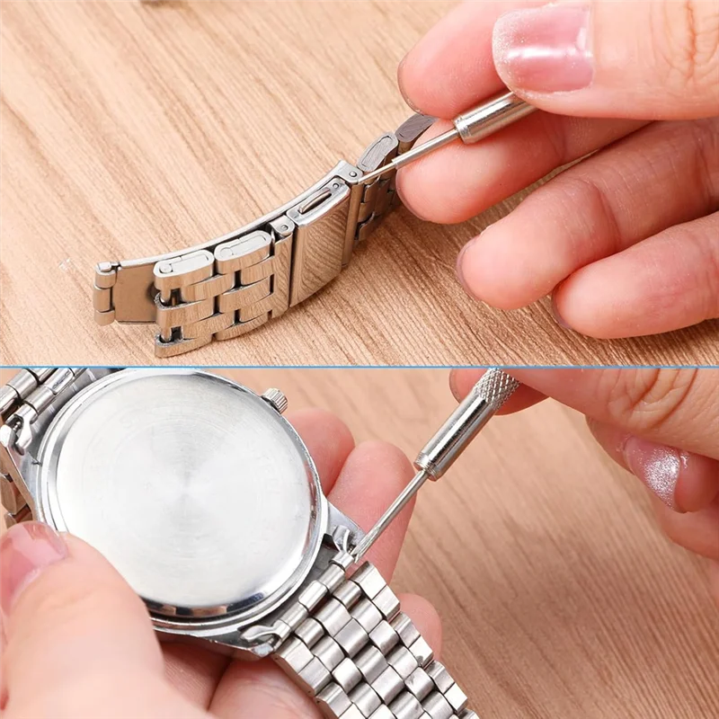 

AT43-Essential Watch Band Link Removal Toolkit With Hammer & Pin Remover For Band Adjusting