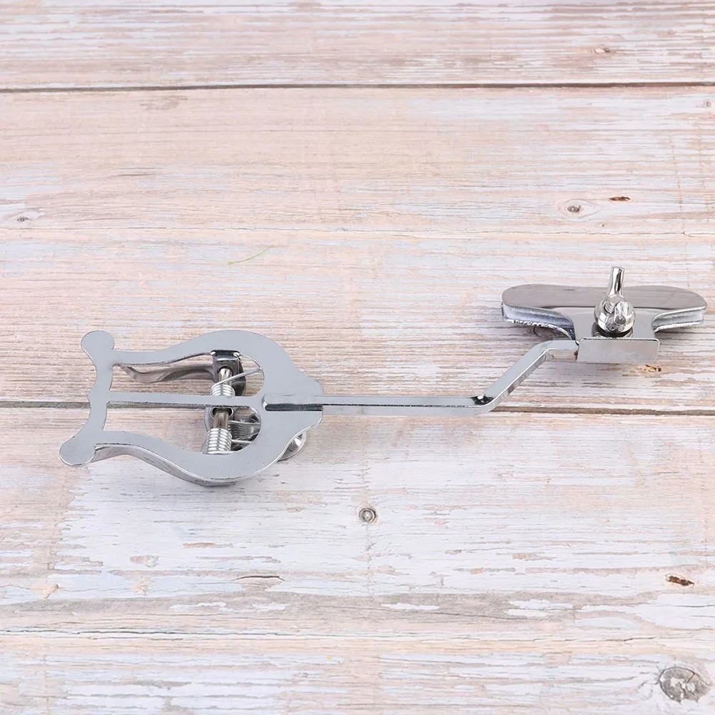 

2Pcs Sheet Music Clip Heavy Duty Wear Resistant Iron Score Holder for Trombone Musicians Smooth Burr Free Lightweight Portable