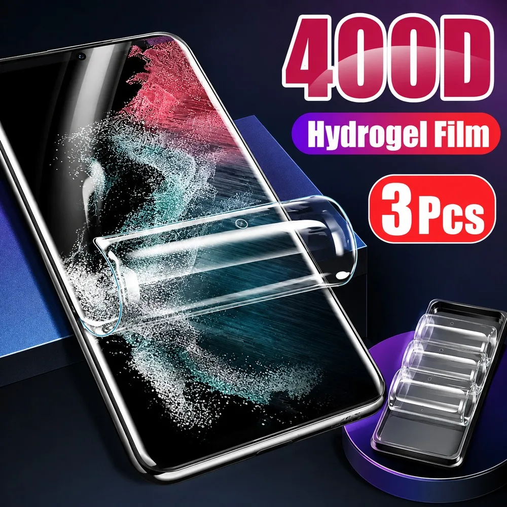 3PCS Soft Screen Protector For Motorola Edge 50 50 Fusion 50 Pro 50 Neo Hydrogel Film For Motorola Edge 50 Ultra 70 Fusion 70 HD