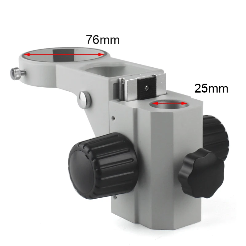 

76mm Diameter Adjustable Microscope Stand Holder Bracket Stereo Zoom Microscope Trinocular Binocular Microscope Articulating Arm