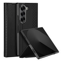 Dux Ducis Full Protection Business Flip Leather Case For Samsung Galaxy Z Fold 7 6 5 W25 Card Pocket Magnetic Closure Cover