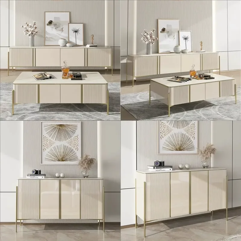 For Modern Wooden TV Cabinet Living Room Furniture High Quality TV Rack Stand Home Hotel Decor Storage Unit Premium Design