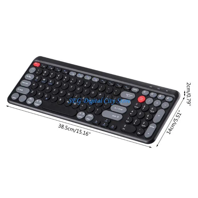 U75B لوحة مفاتيح متقدمة متوافقة مع تقنية 2.4G، اتصال سهل لجميع الأجهزة