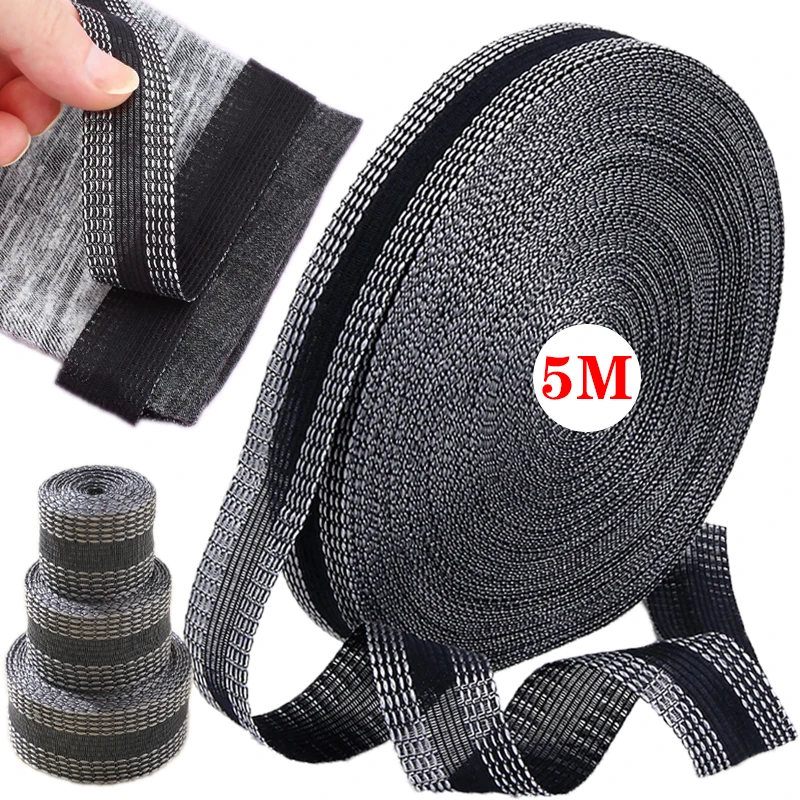 

1-5M Self-Adhesive Tape For Pants Edge Repair Jean Clothing Shorten Length DIY Sewing Fabric Repair Paste Hem Tape for Trouser