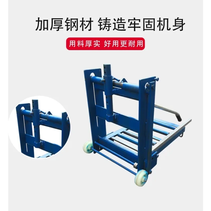 

Air block brick cutting machine Manual foam brick cutting machine Lightweight brick wall pressing machine Construction site clay