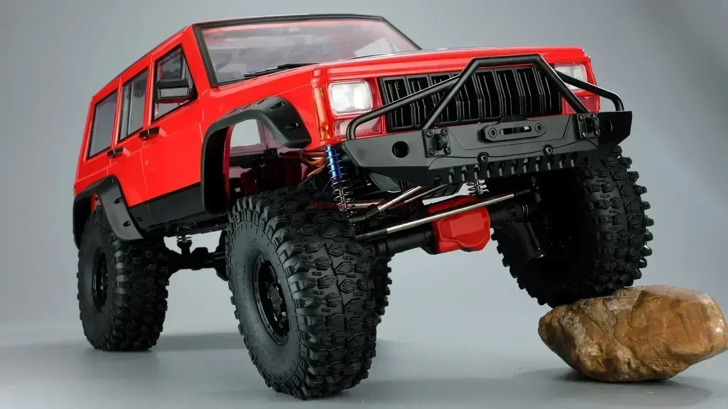 2.4g Remote-Controlled Four-Wheel Drive Off-Road Vehicle 1:10 Simulation Cherokee Climbing Car Children'S Toy Model Youth Gift