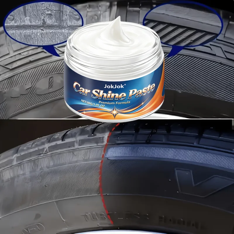 Car Interior Polishing Paste Remove Stains Restore Luster Anti-Aging Restore Faded Plastic Dashboard Renovation Cream