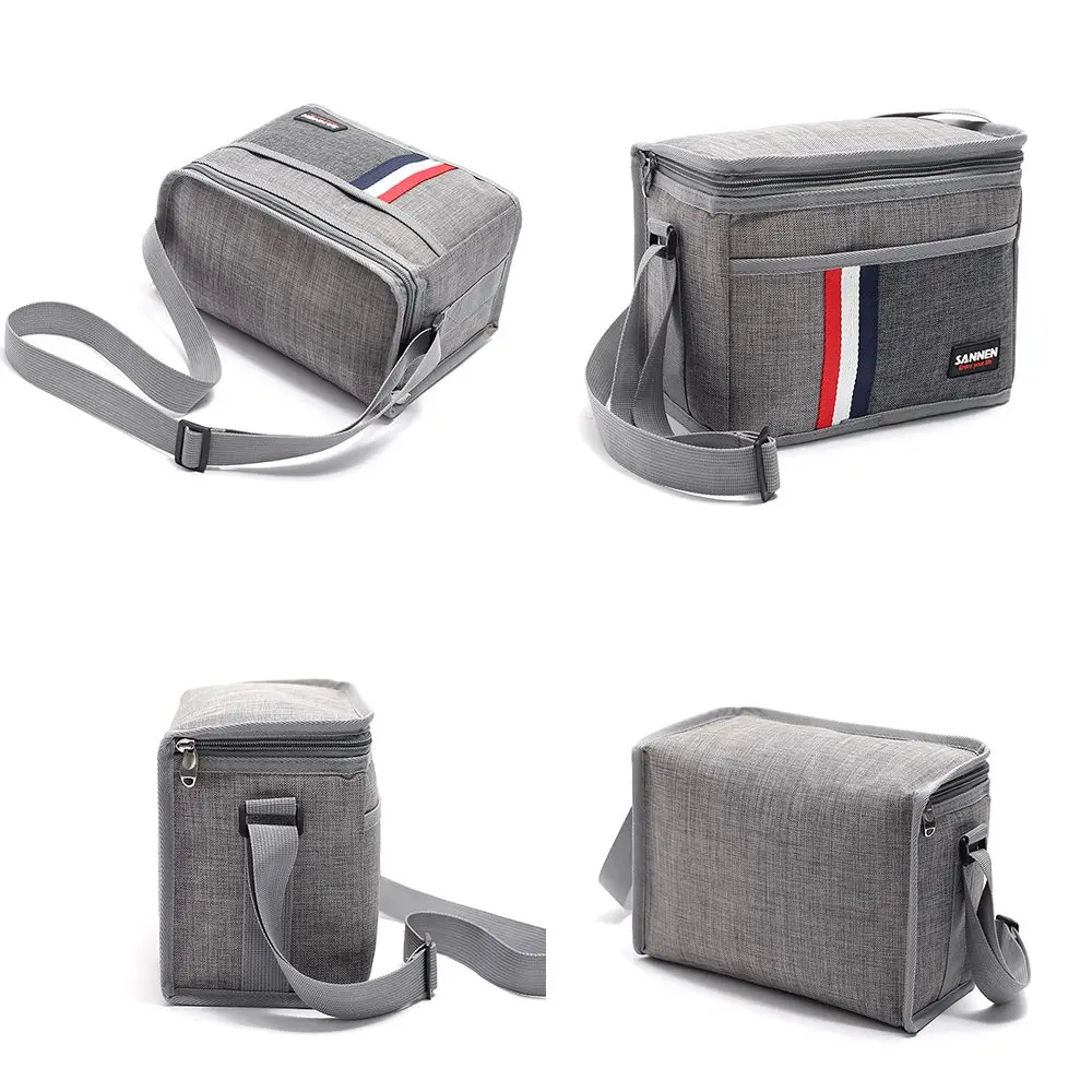 Insulated Thermal Cooler Lunch Boxes Work Food Bags School Students Picnic Bags