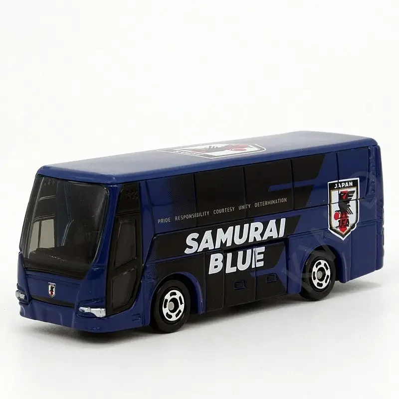 TAKARA TOMY Tomica JFA\'S DREAM World Cup Japan National Football Team Bus Alloy Toys Motor Vehicle Diecast Metal Model Gifts