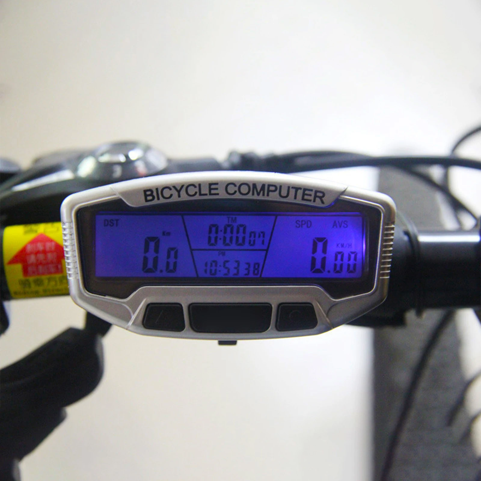 Ordinateur de vélo de route étanche avec rétroéclairage LED, odomcirculation, compteur de vitesse de vélo, chronomètre, VTT