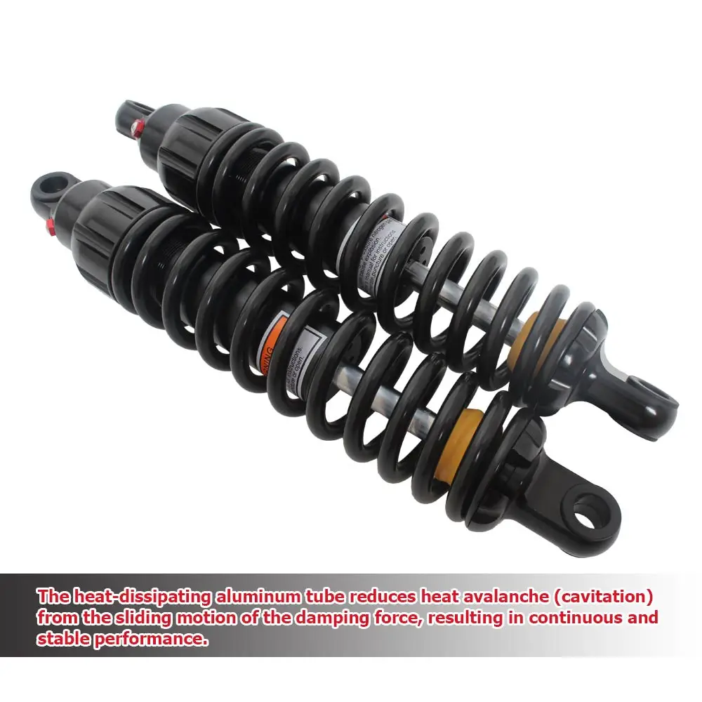 Motorcycle Shock Absorber Suspension Part Rebound Damping For Harley Sportster Dyna Electra Glide Road King Universal 325-343mm