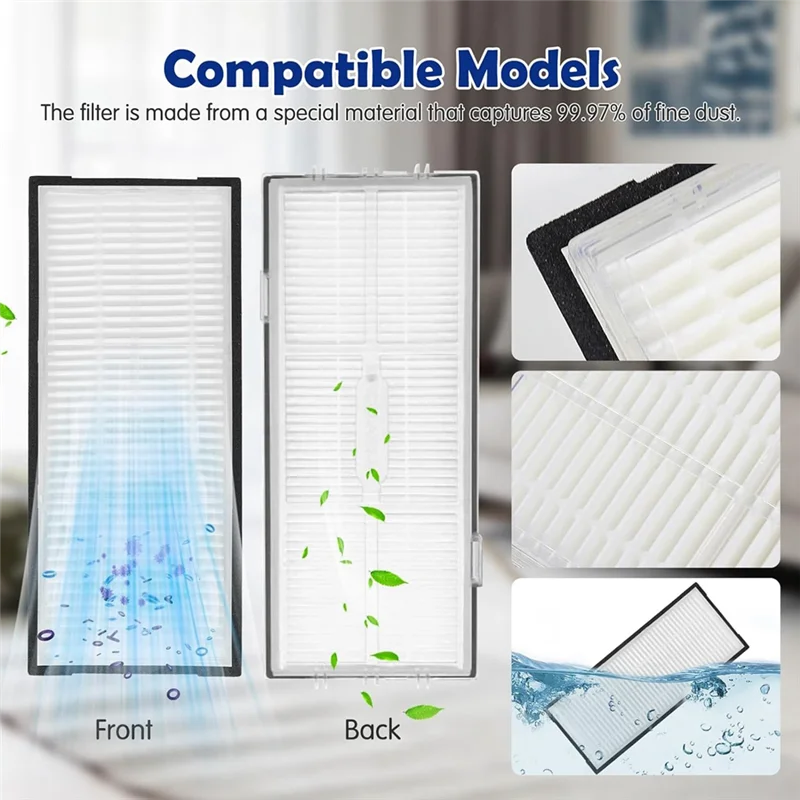 

AGLH For Roborock S8 Pro Ultra Robot Vacuum Cleaner Main Side Brush Hepa Filter Mop Cloth Dust Bags Parts