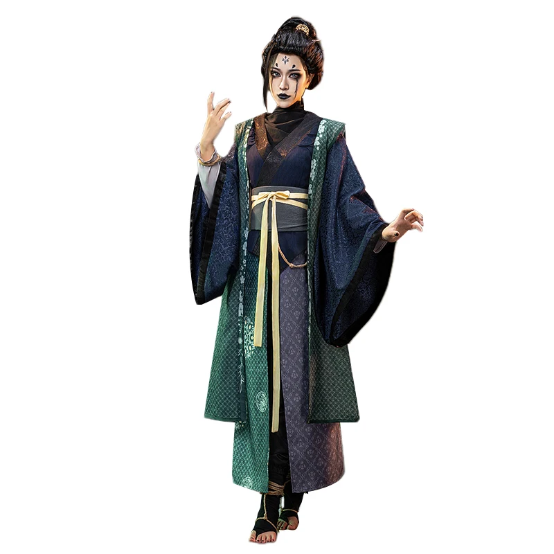 Ireliza H Spider Goblin dari Black Myth Wukong kostum Cosplay Anime permainan laba-laba kostum panggung mewah kostum Halloween