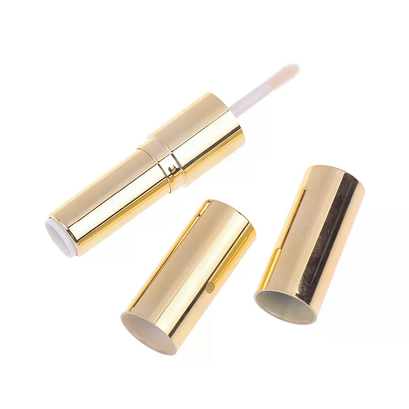 Double-ended Empty 2.5ml Clear Lip Gloss Tube Refillable Lip Balm Bottles Lipstick Containers For Travel Women Girls DIY Makeup