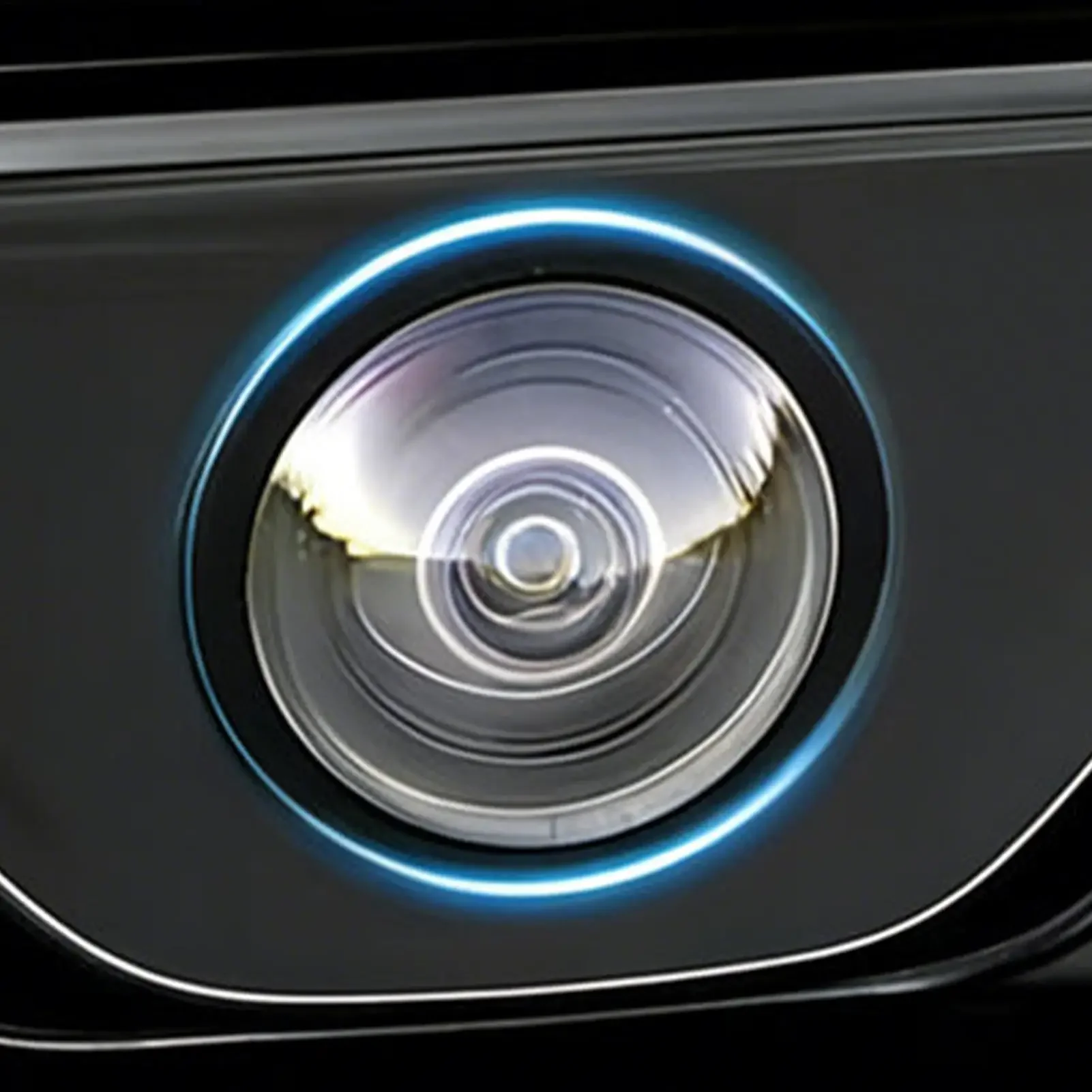 

Car Camera Lens Protector 2pcs Adhesive Anti-Scratch Protective Cover For Front Bumper Camera Road Trips City Touring