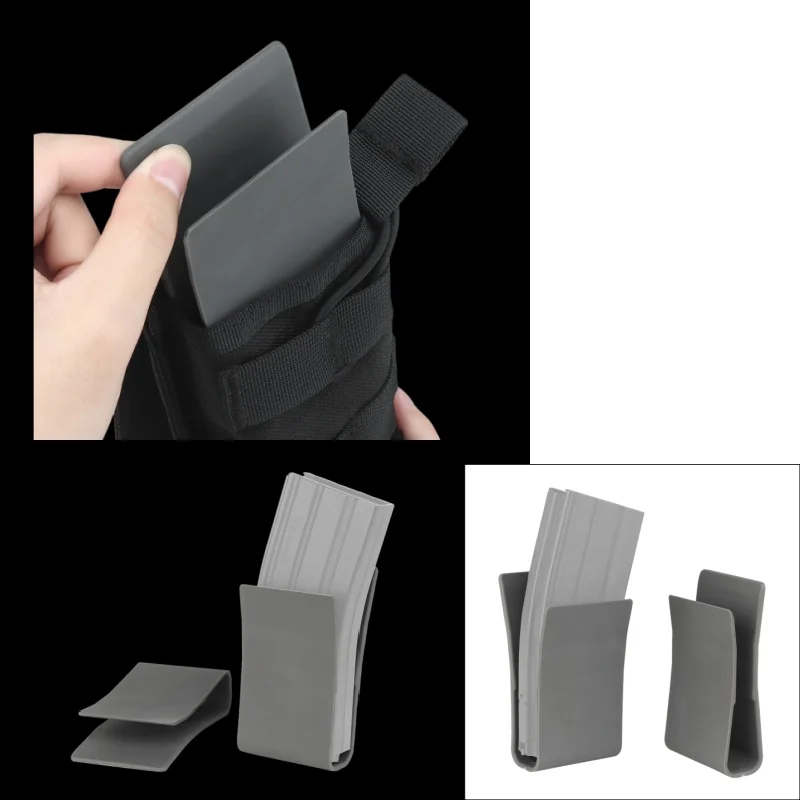 

MAG Support Accessories (Plain Top) 2pcs | Magazine Pouch Stabilizer | For Hunting Adventure Accessories