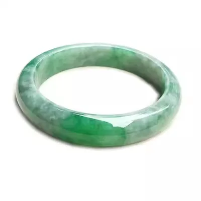 Imagem -04 - Pulseira Natural Jadeite Jade Presente Requintado para Namorada e Mãe Hetian Jade 54 Mm62 mm