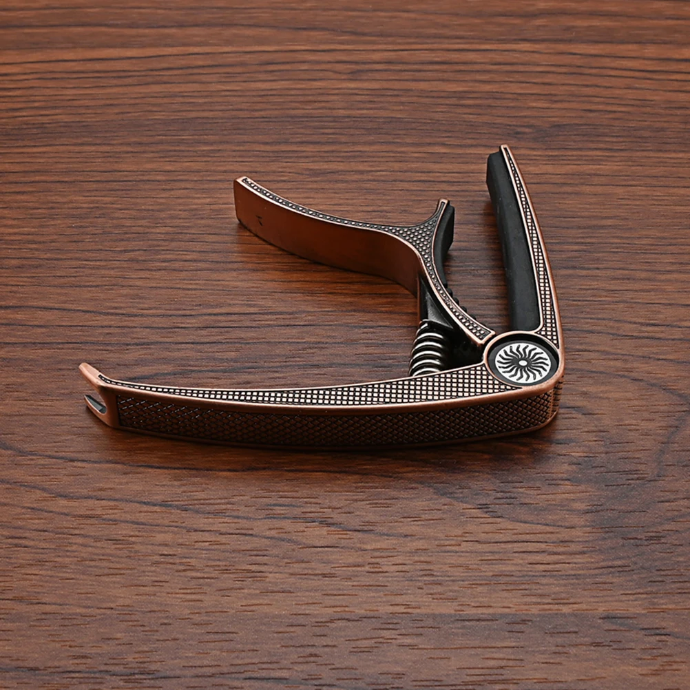 

Metal Capo For Guitar Resistant Durable Tone Modified Clip Guitar Supply For Beginners Professionals Teachers