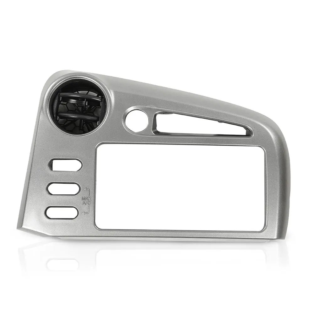 Fit For 2003-08 Toyota Matrix, Pontiac Vibe Center Dash Radio Bezel, Silver
