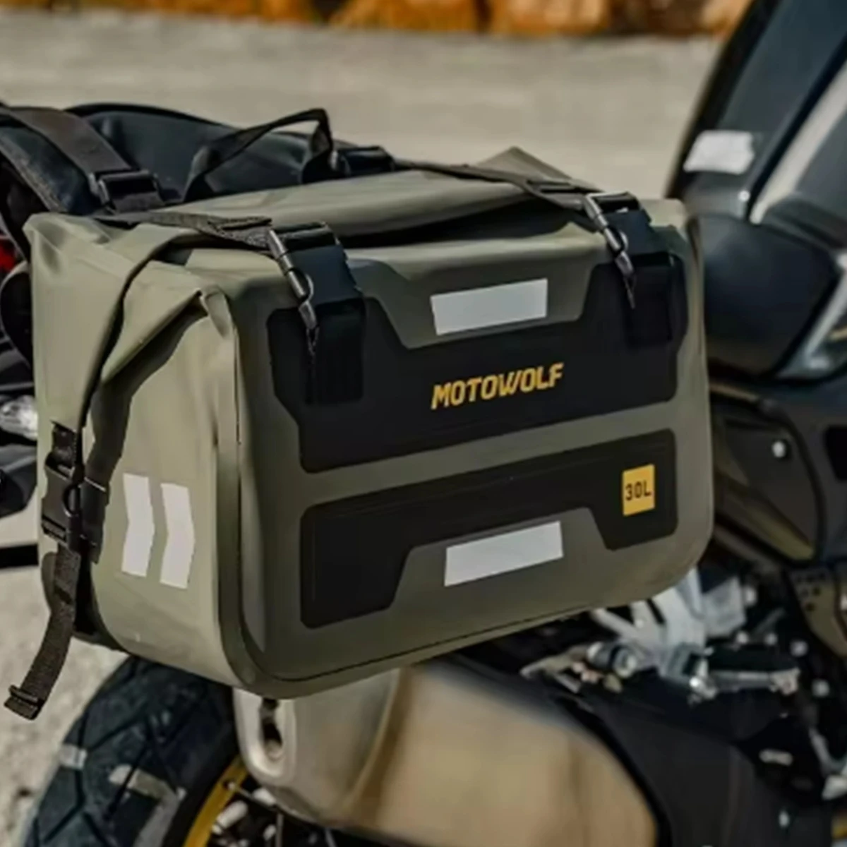 

Motorcycle Bags Waterproof Outdoor Large Capacity Motorcycle Luggage Saddle Bag