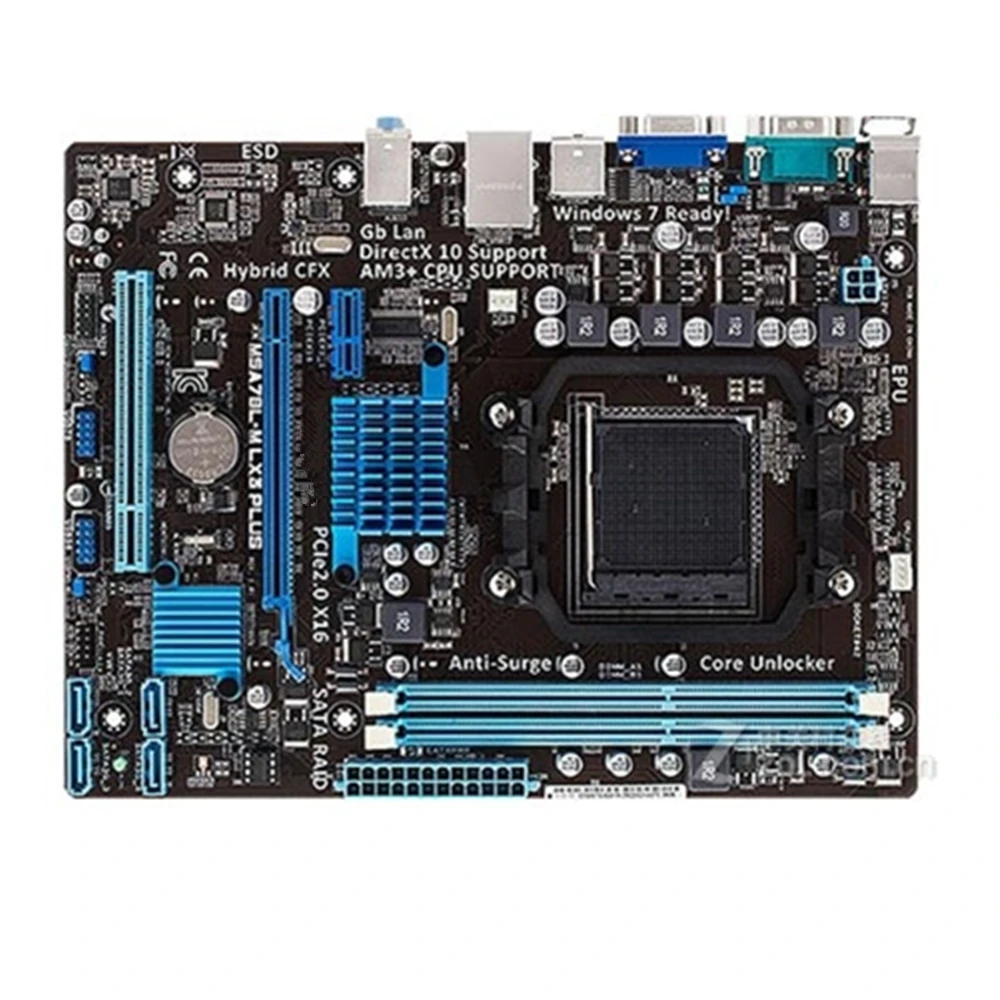 Placa-mãe Desktop Usada para M5a78l-m Lx3 Plus Soquete Am3 Mais Ddr3 16g Micro Atx Uefi Bios 760g 780l