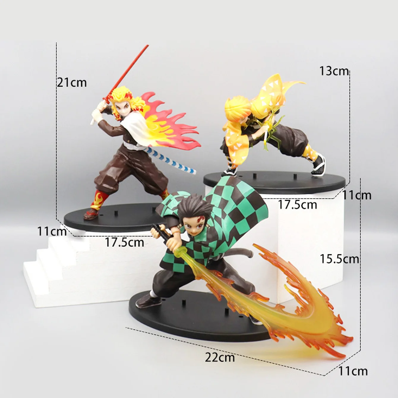 Anime Warrior Character Statue Model Dynamic Fighting Pose Figure Desktop Display Ornament Collectible Decor Gift Taning Jiro - view 4