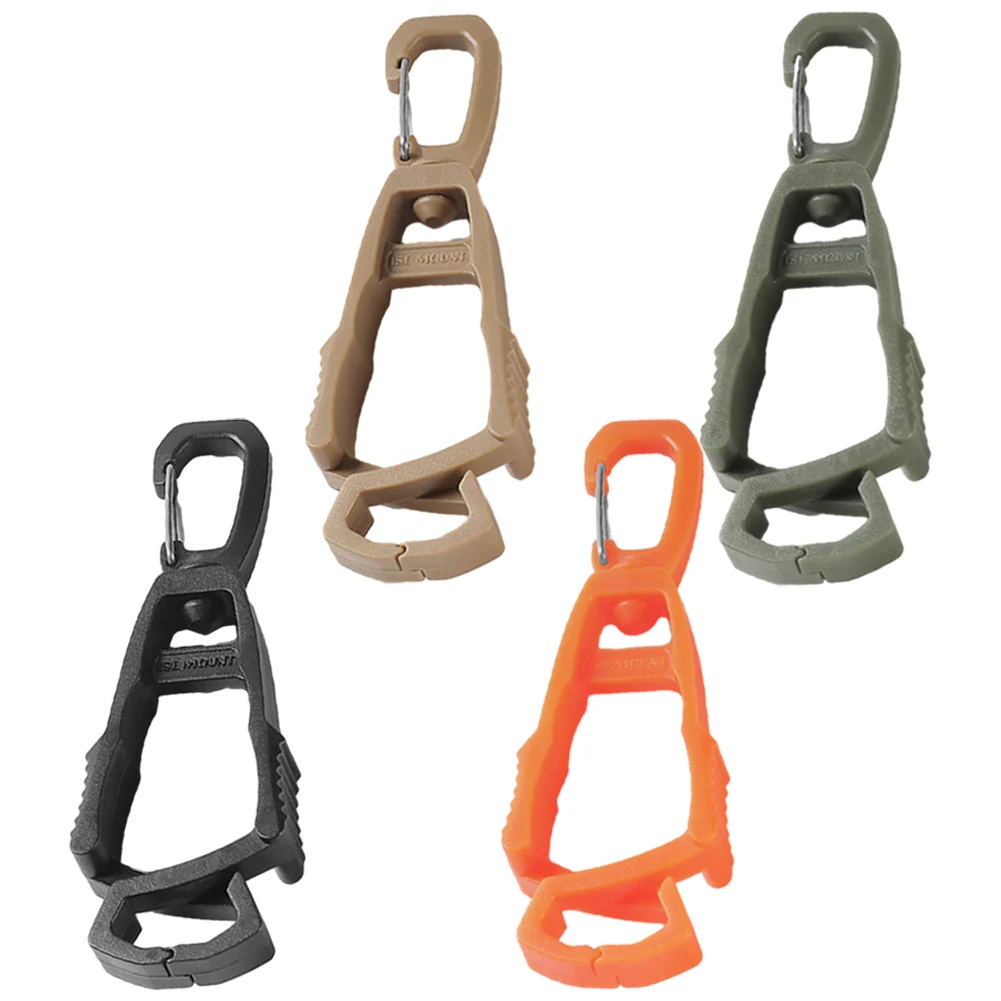 

1pc Gloves Hook Nylon Gloves Hook Work Gloves Safety Clips Outdoors Climbing Bottle Hanging Buckles 10.5x3.5cm Camping Supplies