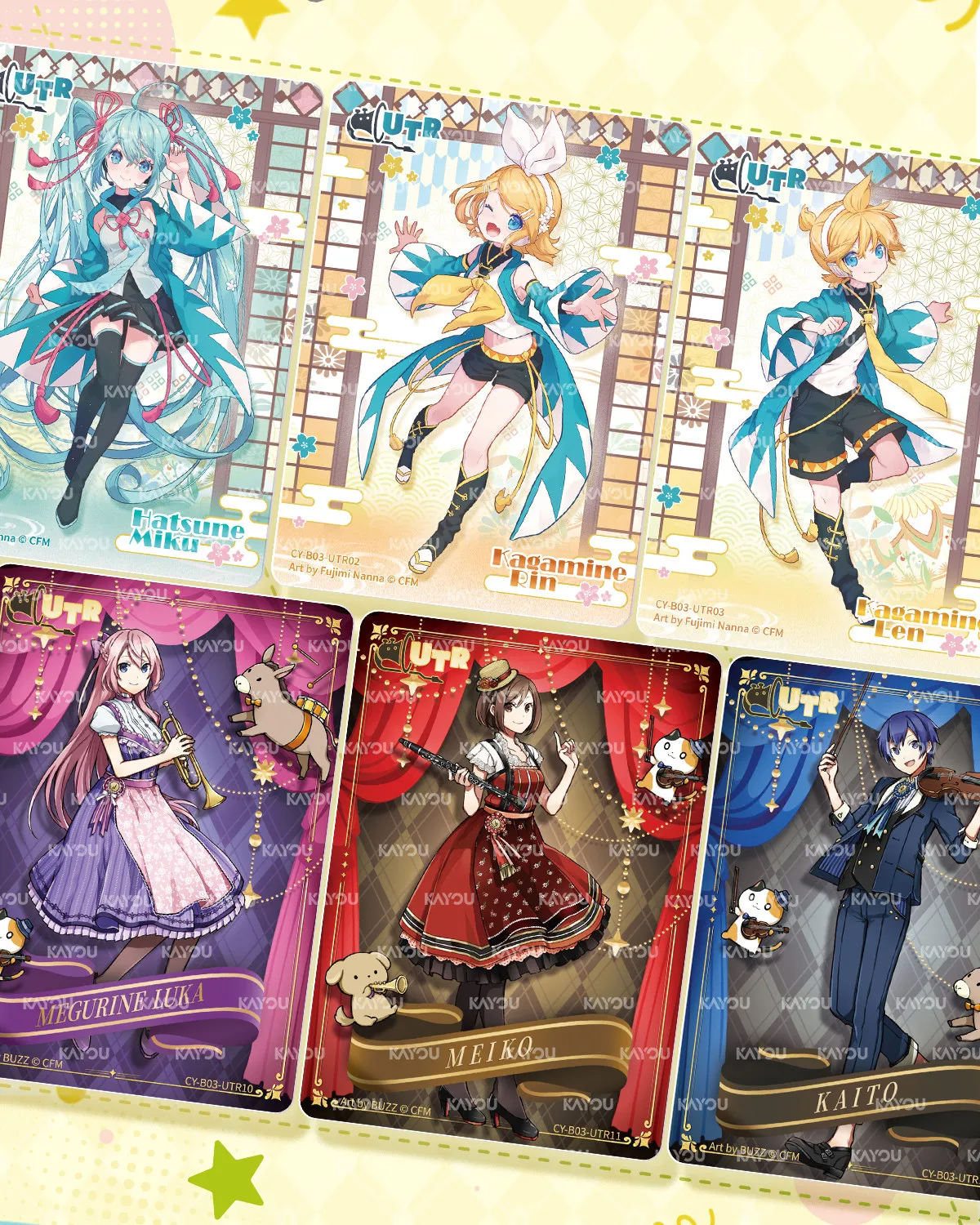 KAYOU Original Hatsune Miku Karten-Charm-Pack Shining Superstar Party Show Karten CR OR UTR Seltene Sammelkarten Spielzeug – Detail 10