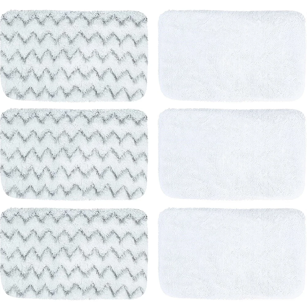 6PCS Steam Mop Pad for Bissell PowerFresh Vac & Steam 2747A,1132 1543 1632 1652 Symphony Vacuum and Steam Mop Series,Model #1252