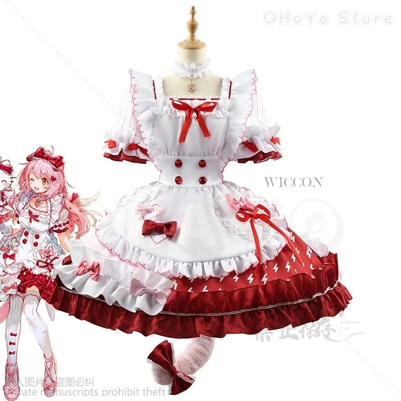 

Anime Game Arknights Goldenglow Cosplay Costume Cos Furry Lolita Uniform Flower Room Tea Party Women Hallowen Play Role Clothes
