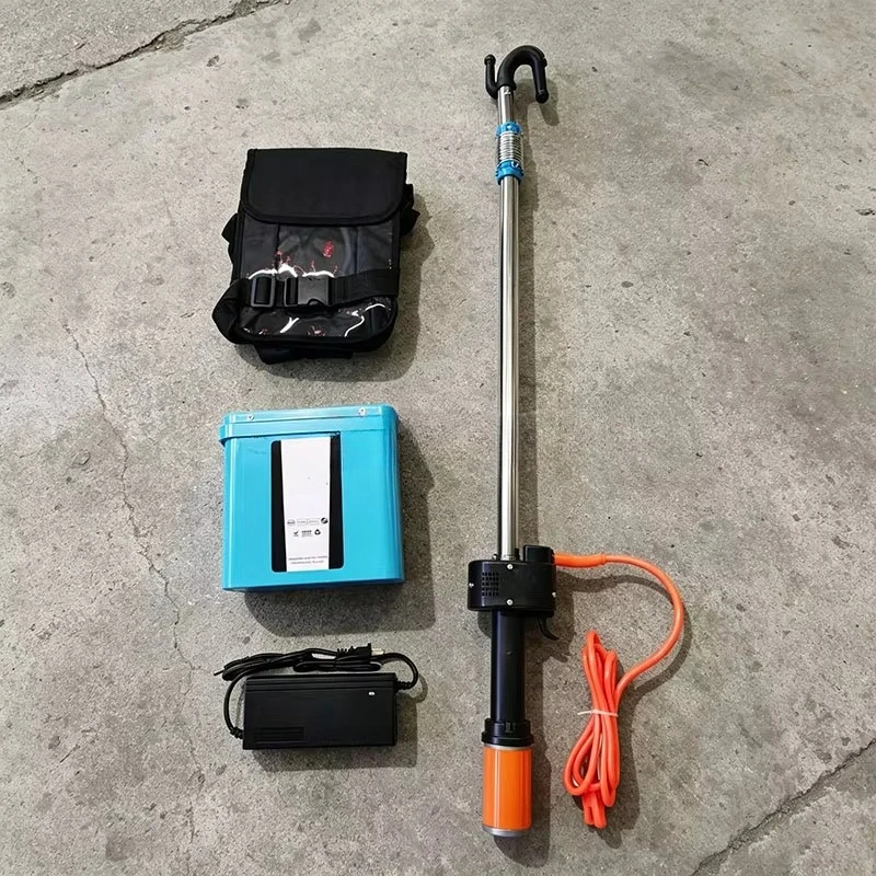 Best Selling Long Reach Orchard Harvest Equipment Rechargeable Electric Seabuckthorn Shaker Farm Use Portable