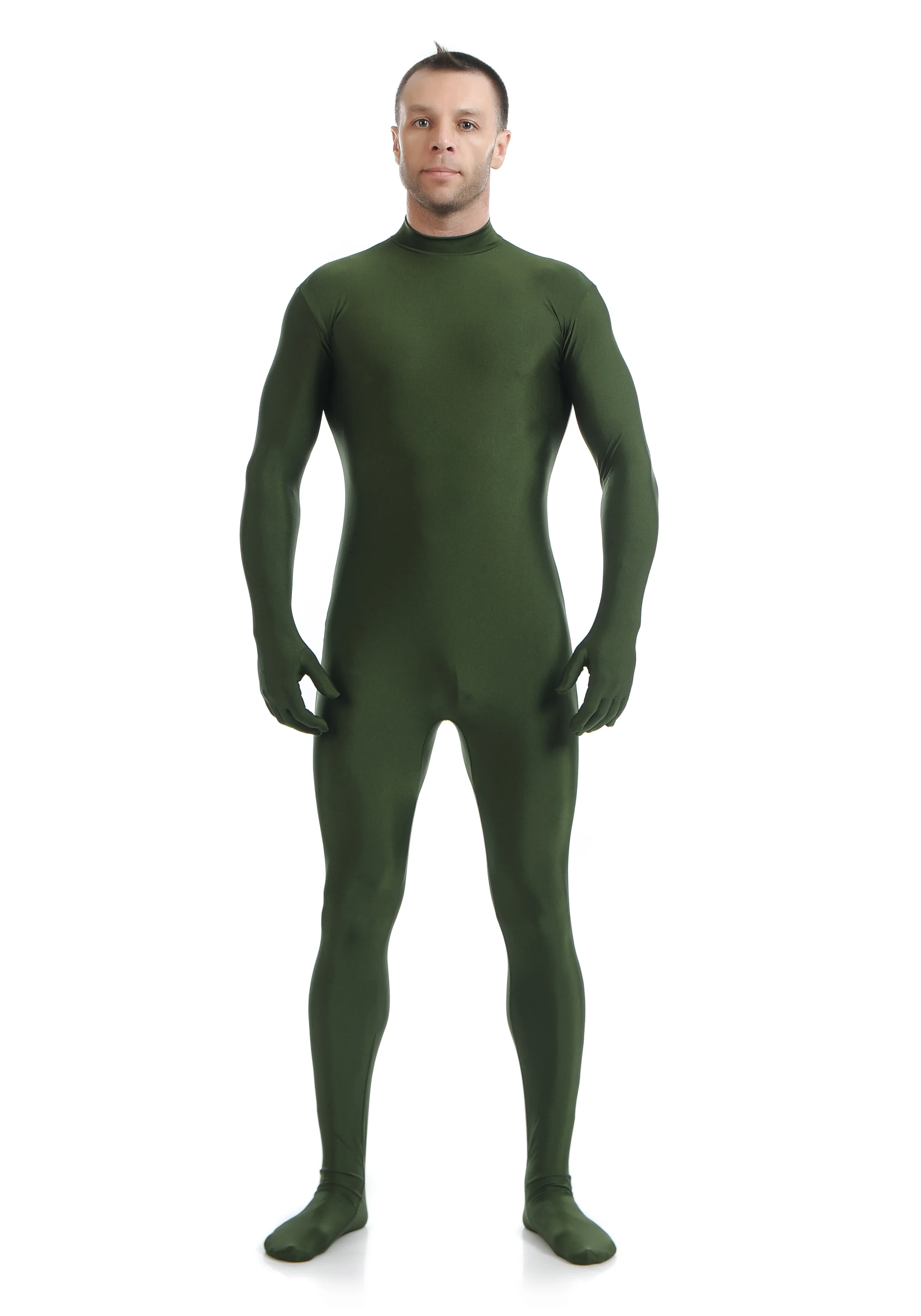 

Lycra Spandex Full Body Fetish Zentai Skin Tights Unisex Bodysuit Cosplay Costume Unitard Jumpsuit Dancewear