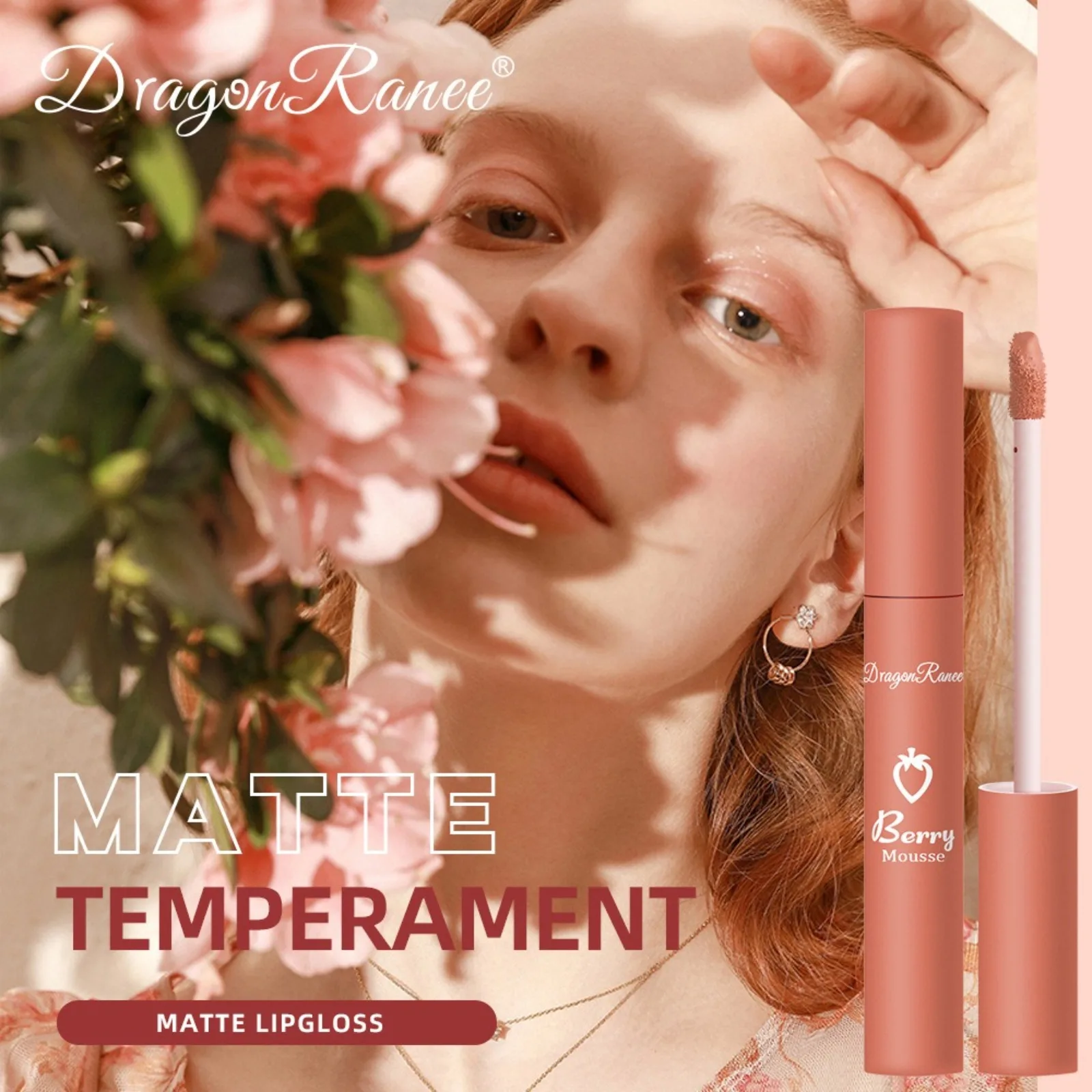 Matita per rossetto matita per labbra 6 colori velluto opaco impermeabile penna per labbra a prova di sbavature a lunga durata per cosmetici per il trucco delle labbra