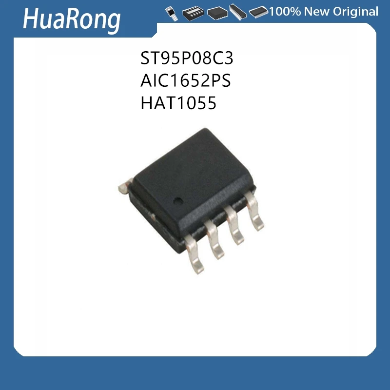 10Pcs/Lot 95P08 ST95P08C3 AIC1652PS AIC1652 1055  HAT1055 SOP8
