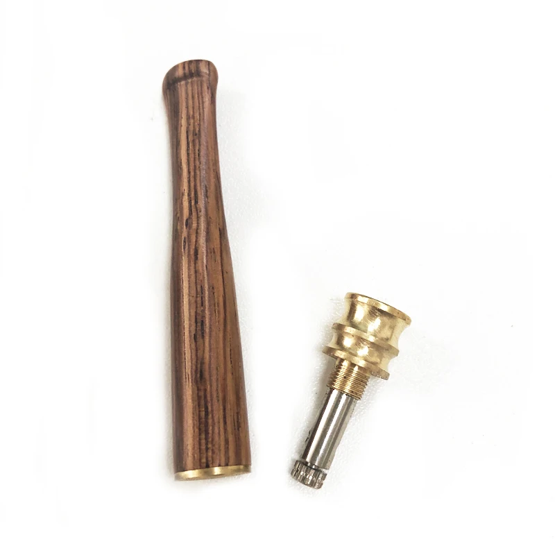 Hot Sale Wooden Creative Tobacco Filter For Thick Thin Portable Cigarette Mouthpiece Washable Reducing Tar Hookah Pipe Men Gifts