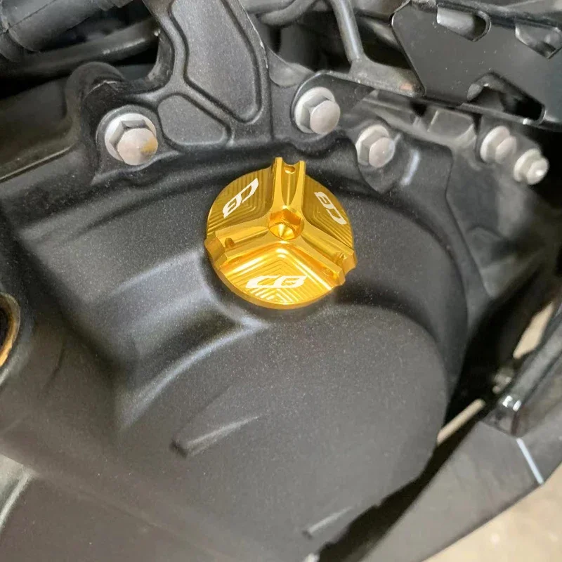 Für Honda CB650R CB500F CB500X CB400X CB300R CB125R CB 650R 500F 500X CB600F CB1100 HORNET Motoröldeckel-Schraube – Detail 2