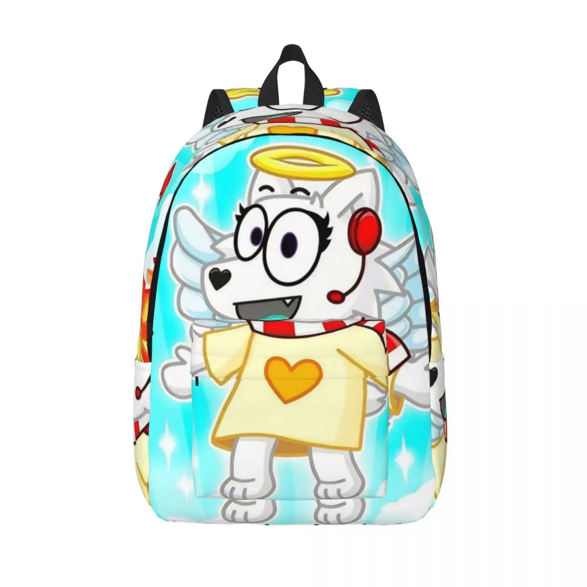 

Игровой рюкзак Tyler And Snowi, школьный рюкзак средней школы, милый мультяшный рюкзак для мужчин и женщин, холщовый рюкзак для путешествий