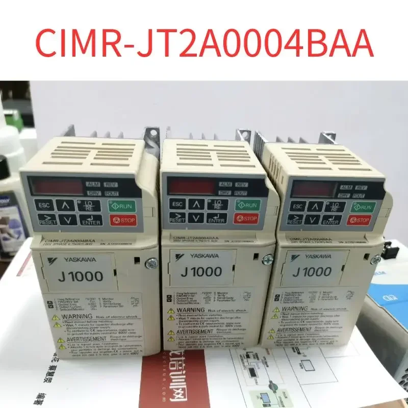 

Second-hand Inverter CIMR-JT2A0004BAA 0.75KW/0.4KW 220V Test OK