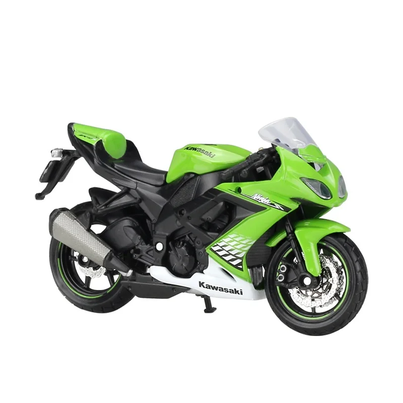 ZX-10R Kawasaki Ninja motorcycle maisto 1:18 KAWASAKI Ninja model alloy car model front and rear wheels can be rotated, and the