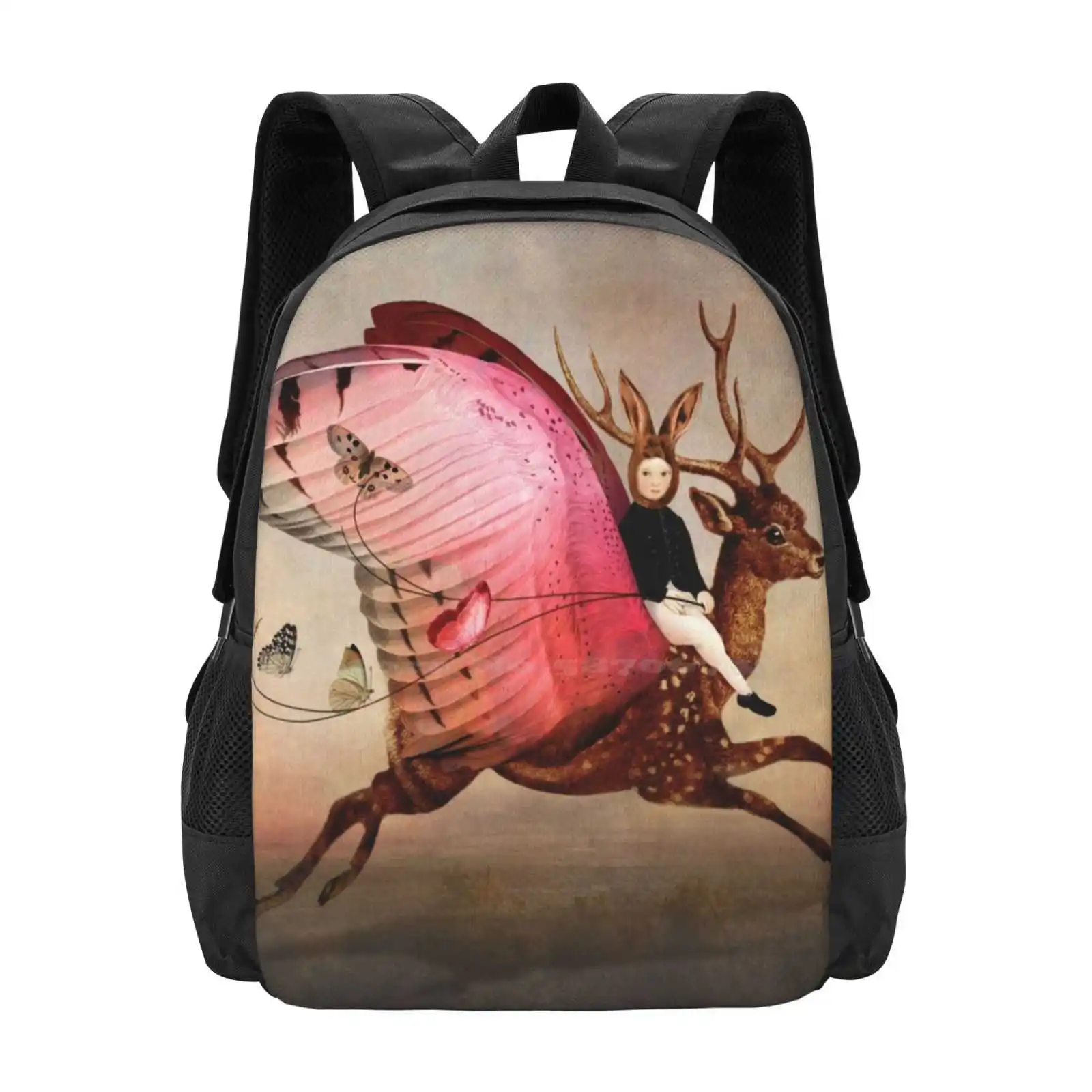 

Enjoy The Ride Backpacks For School Teenagers Girls Travel Bags