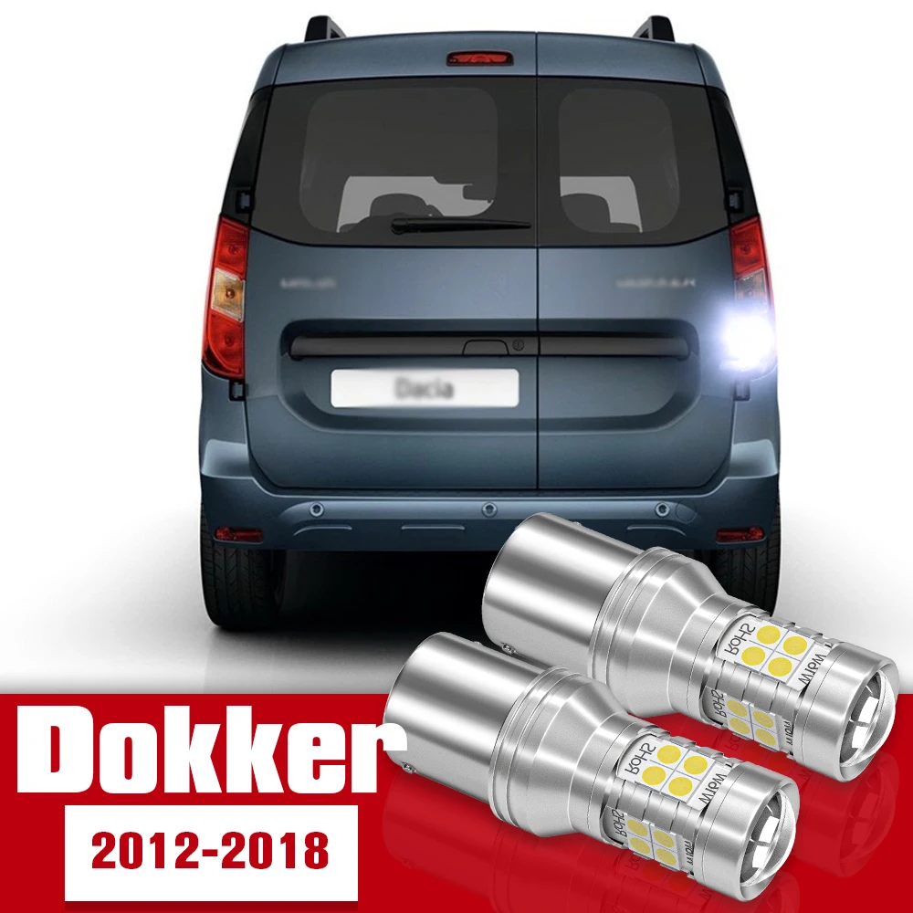 

2pcs LED Accessories Reverse Light Bulb Lamp For Dacia Dokker 2012 2013 2014 2015 2016 2017 2018