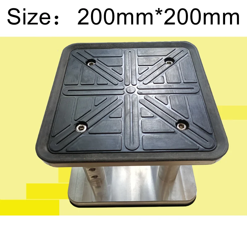 Square 200 x 200mm with 200mm height CNC Vacuum Suction cup For INTEMAC work centres ,Glass CNC machinery Master