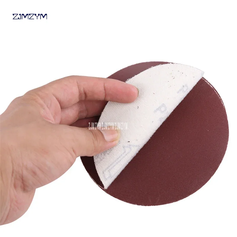 10PCS 100mm /4'' Inch Sanding Discs Hook Loop Sandpaper 60-2000 Grits Round Sandpaper Disk Sand Sheet For Polish