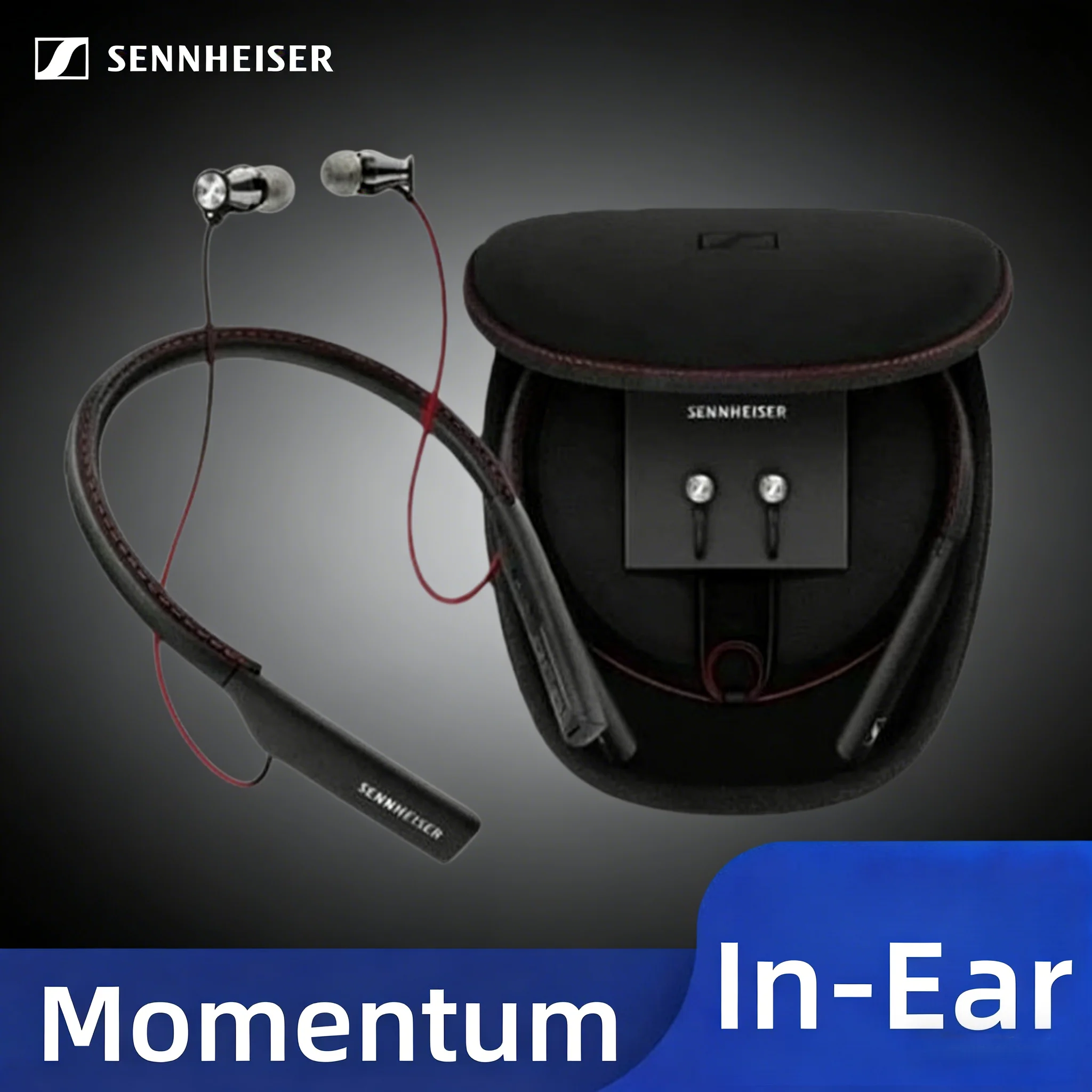 

Беспроводные Bluetooth-наушники Sennheiser Momentum In-Ear, спортивная гарнитура с шумоподавлением, наушники с NFC