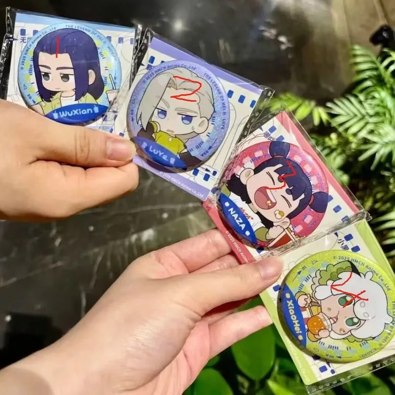 Nueva leyenda de LUOXIAOHEI Wuxian, insignia creativa de dibujos animados, accesorios, regalos decorativos de alto valor para mochila para niños y niñas