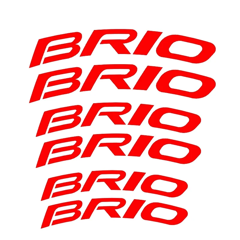 3 Sizes Brake Caliper Cover Decoration for Honda Brio Logo 2011 2010 AMAZE Body Side Inside Car Stickers Refitting Vinyl Film