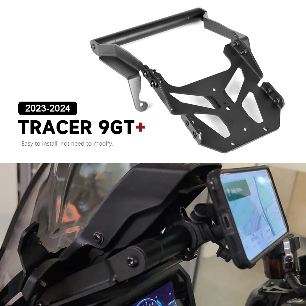 Tracer 9GT + 9GT Plus навигационный GPS-держатель телефона для YAMAHA Tracer 9 GT, удлинитель ручки мотоцикла, опорный кронштейн