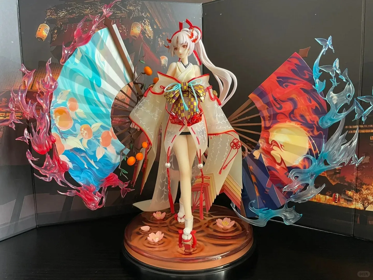 Wings Inc Figura de Ação Anime, Onmyoji Shiranui PVC Ornamento, Figurinhas Bonitos Brinquedos, Boneca Original, Genuíno