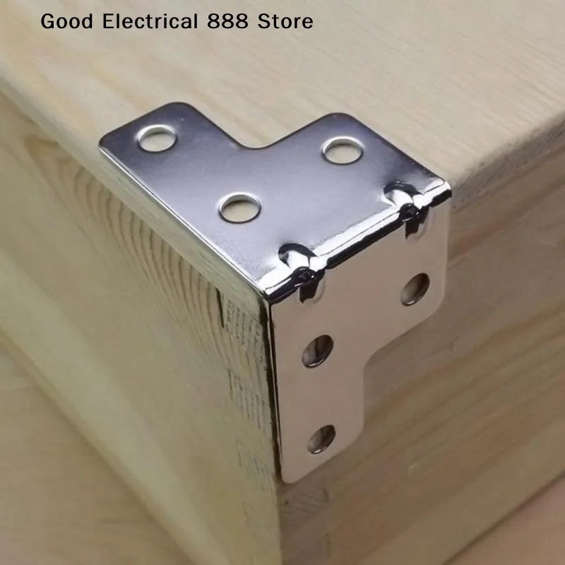 【GE】4/8Pcs 53*40MM Angle Code Flight Case L Brace Tour Case Side Corner Protector 6 Hole Right Angle Code Angle Fixed Brackets